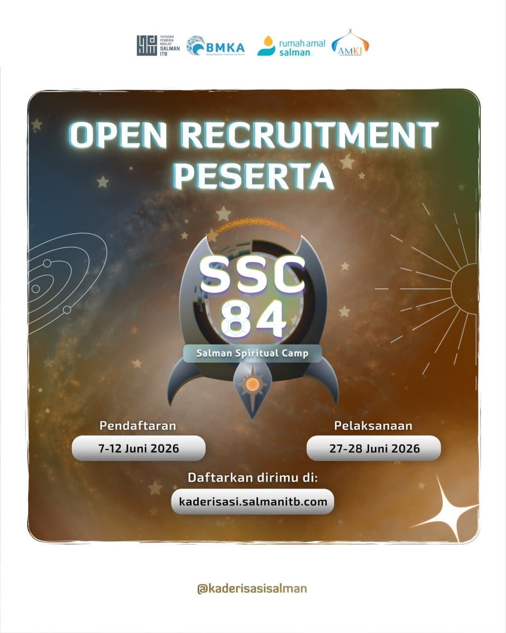 Open Recruitment Peserta SSC 84