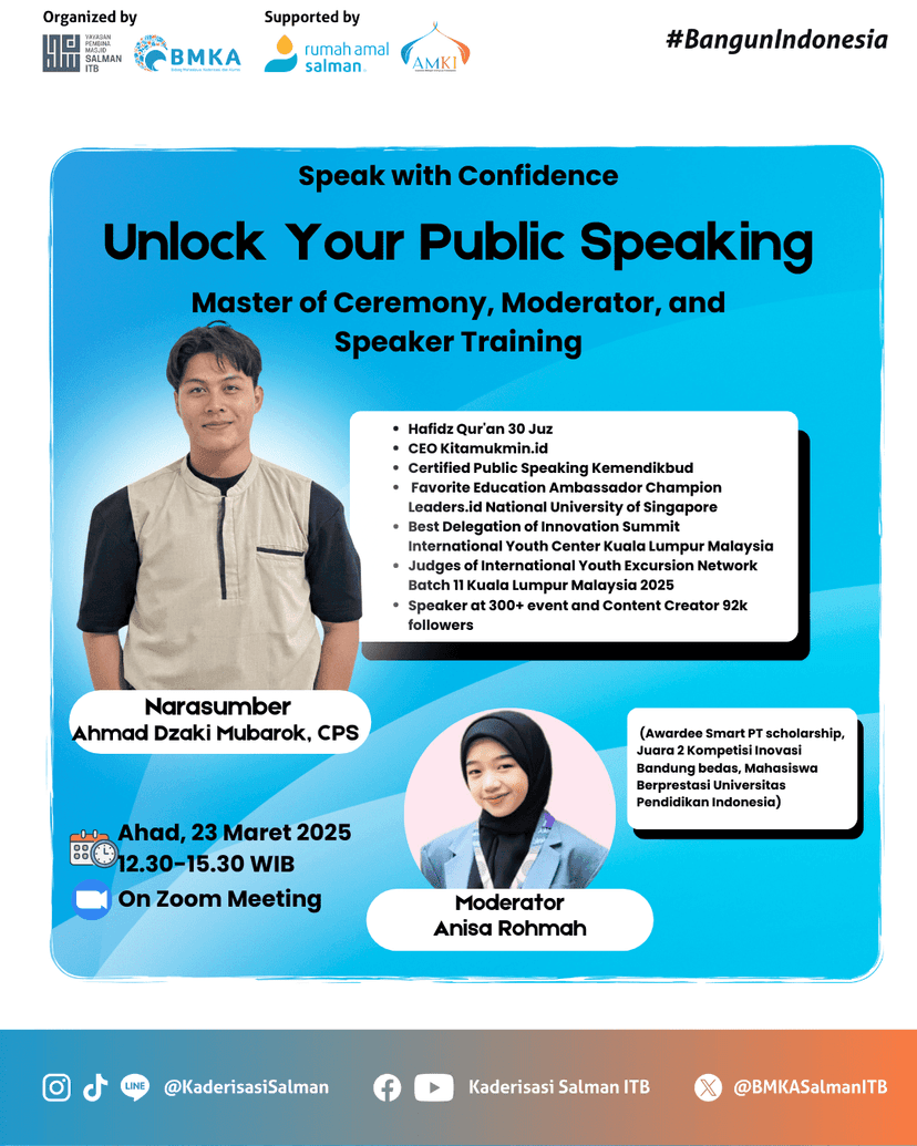 BootCamp Skill Public Speaking