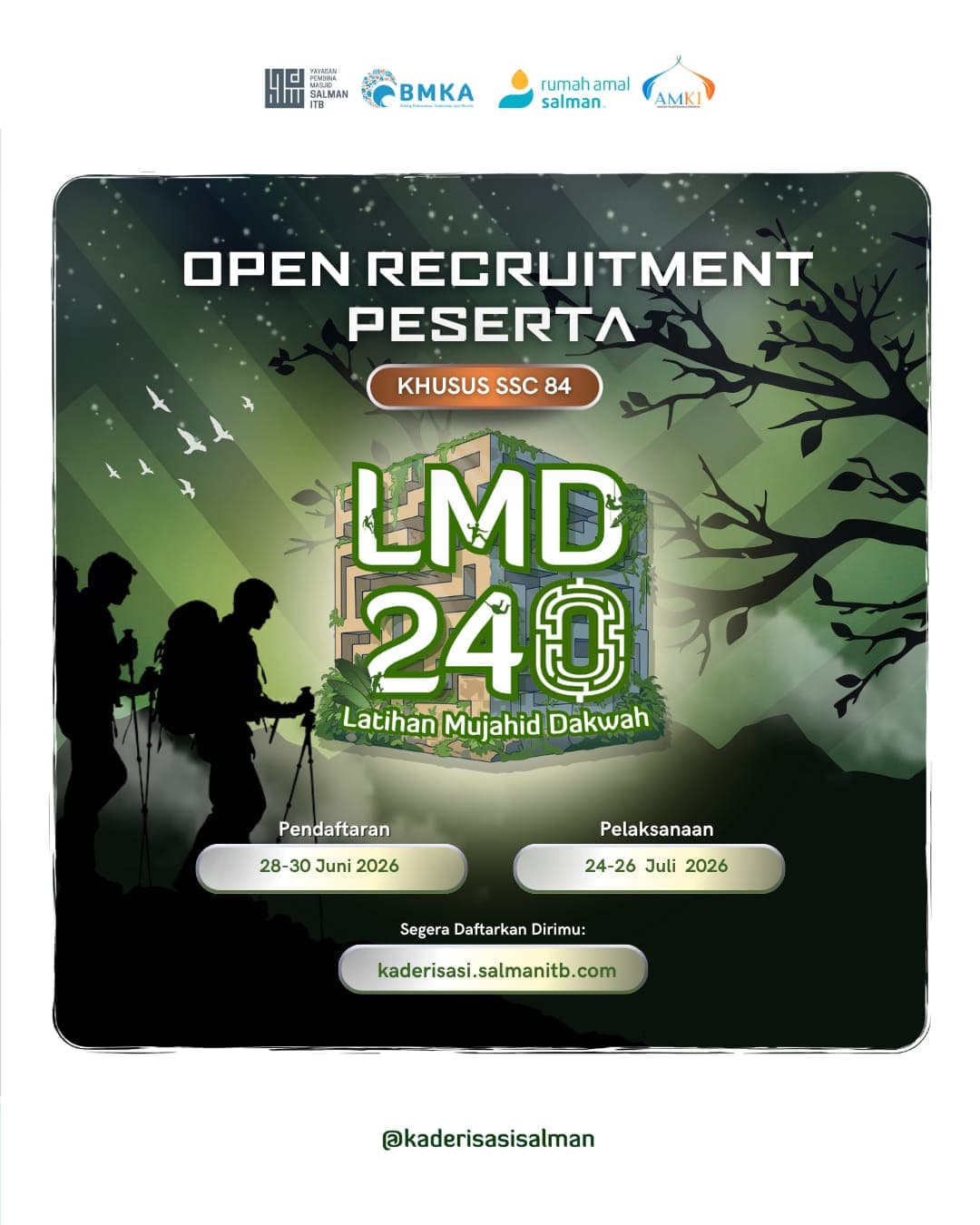 OPEN RECRUITMENT PESERTA LMD 240 BATCH 2