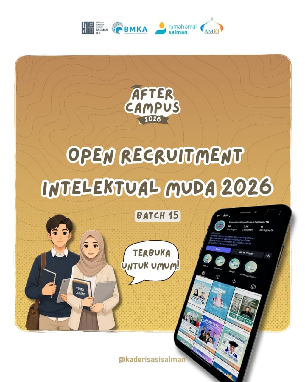 Open Recruitment Intelektual Muda Batch 15