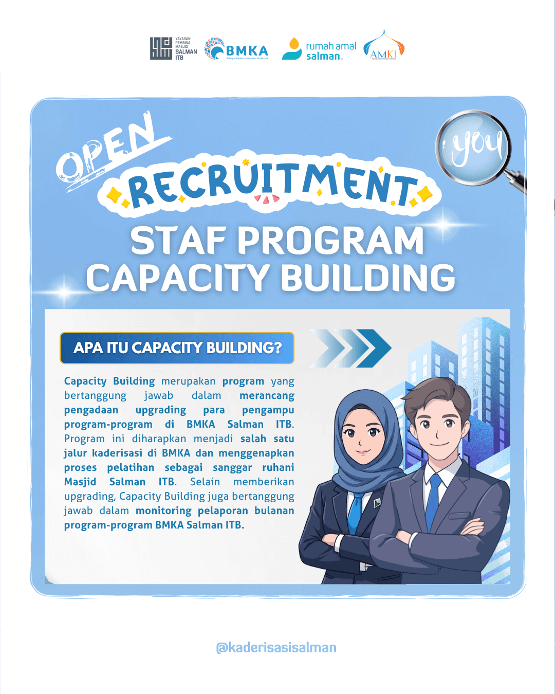 Open Recruitment Staf Program Capacity Building