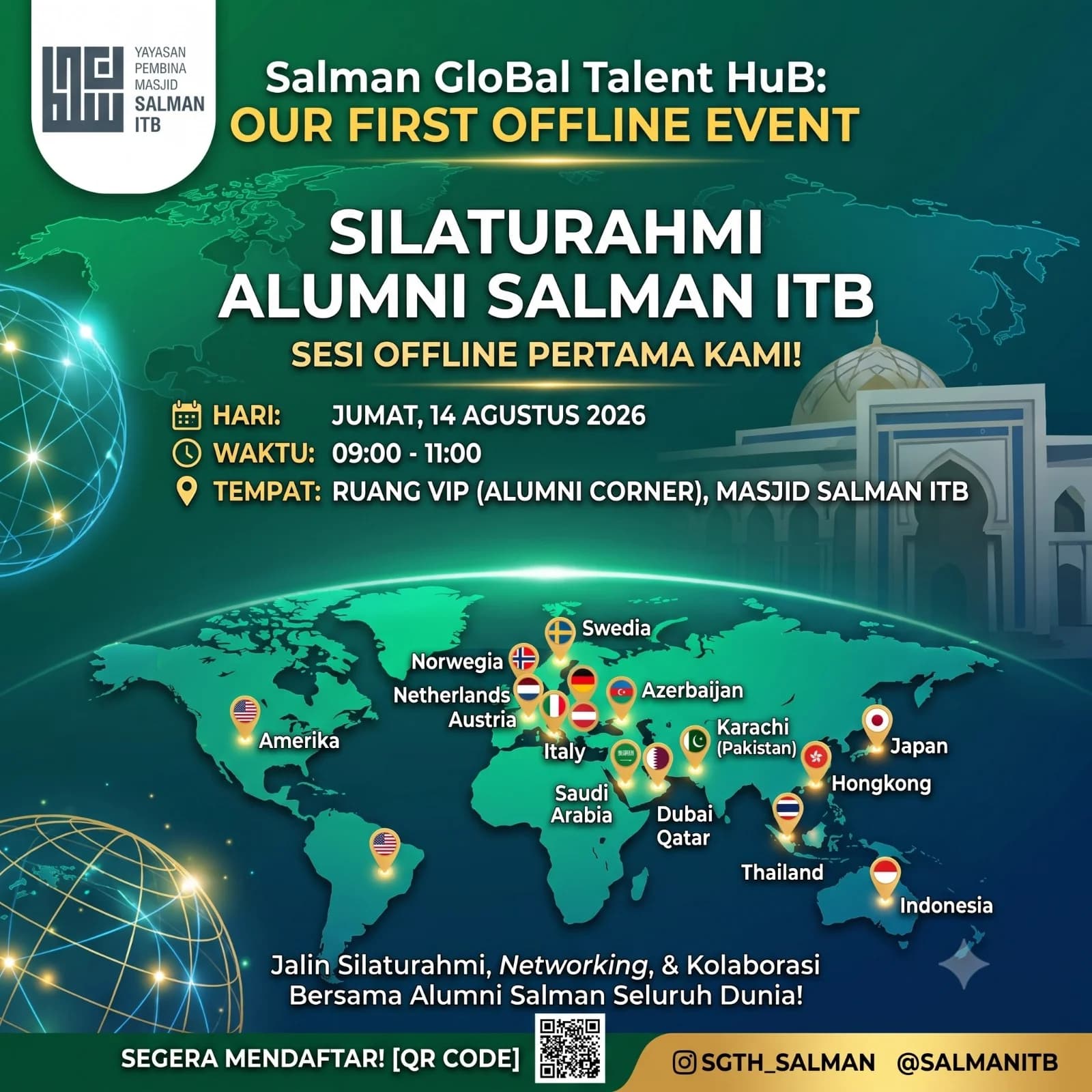 Silaturahmi Alumni Salman ITB (Sesi Offline)