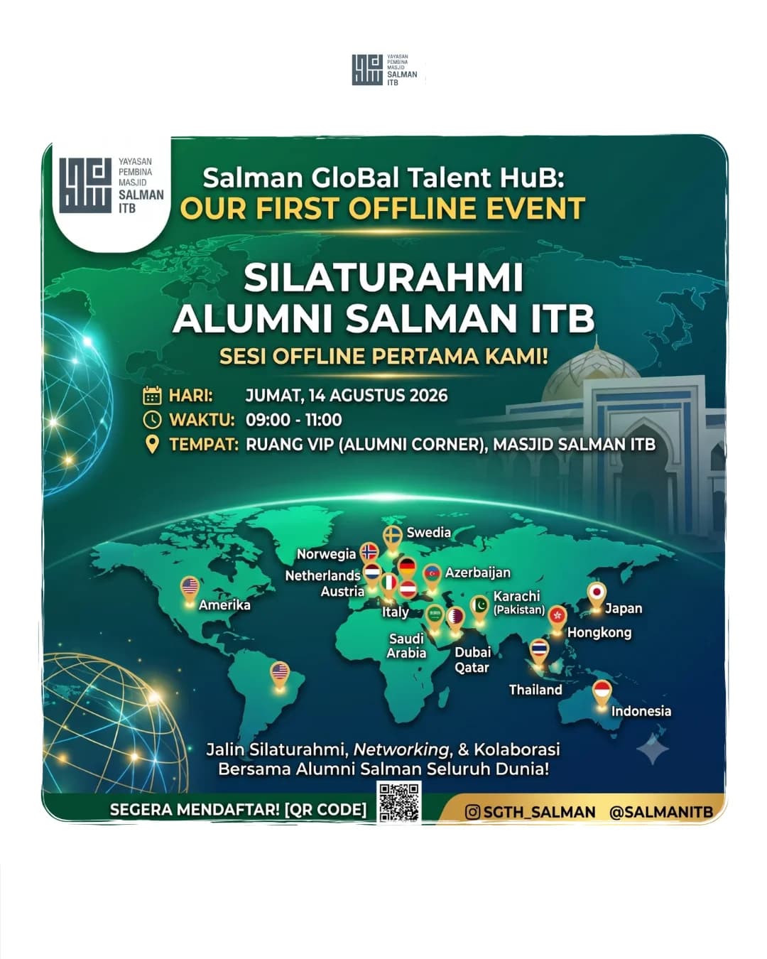 Silaturahmi Alumni Salman ITB (Sesi Offline)