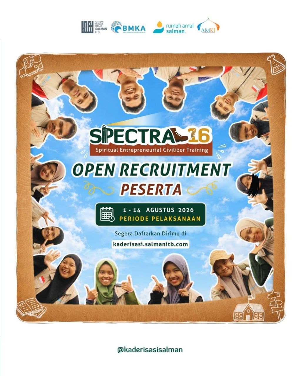 Open Recruitment Peserta SPECTRA 16.0