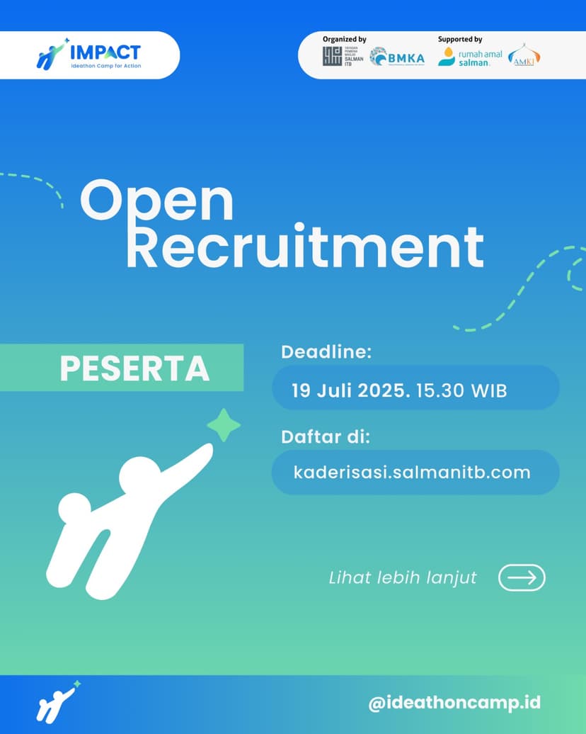 Pendaftaran Peserta IMPACT 2025
